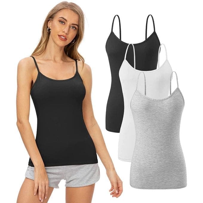 1-46.jpg 3 توب حماله رفيعه مسيري حريمي قطن - الصورة 1