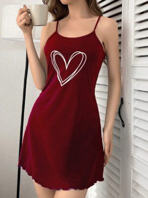 كاش مايو قصير من القطن حماله رفيعه -مطبوع-نبيتي