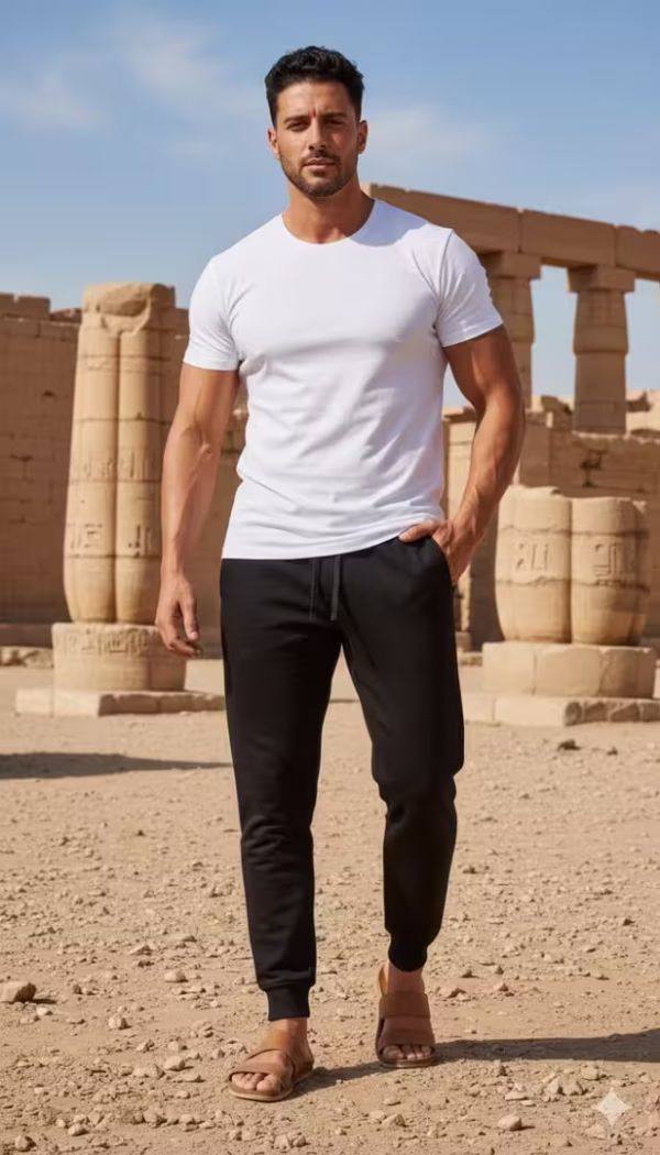 ⁦سويت بانتس رجالي - اسود⁩ - الصورة ⁦3⁩