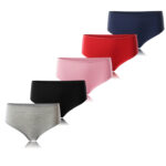 مجموعة من (5) اندروير قطن ناعم